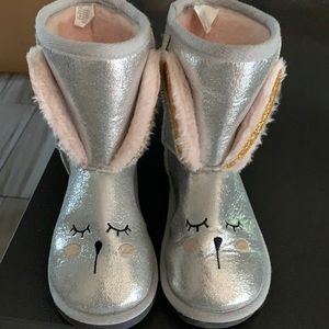 Muk Luk sz 1 girl bunny boots